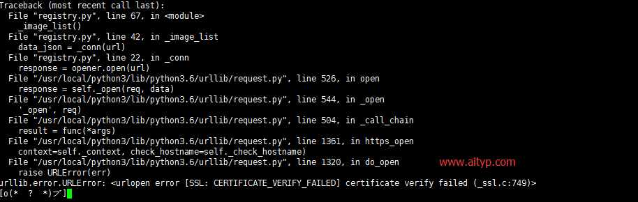 python3 SSL 连接私有 CA 证书免认证